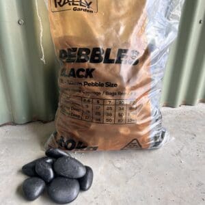 Black Pebbles - 20kg